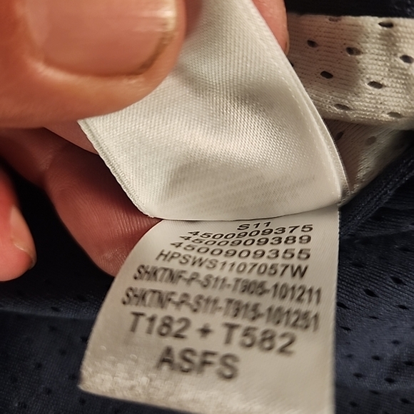 North Face Reversible Hoodie Mens M Navy Blue & White TNF Full Zip RARE #7106 - Picture 4 of 5